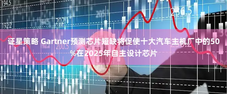 证星策略 Gartner预测芯片短缺将促使十大汽车主机厂中的50%在2025年自主设计芯片