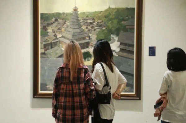 熊猫配资 江苏省第十届新人美术作品展览在南通启幕